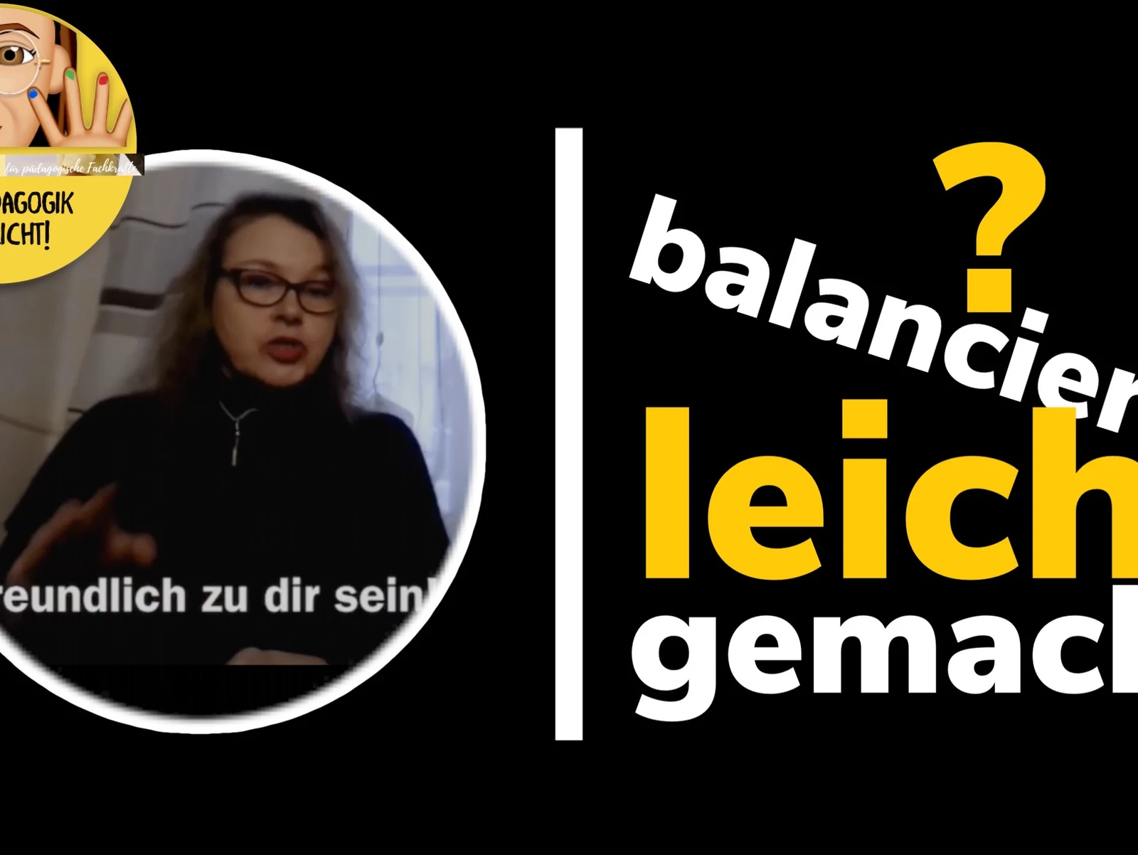 Veränderung in Balance